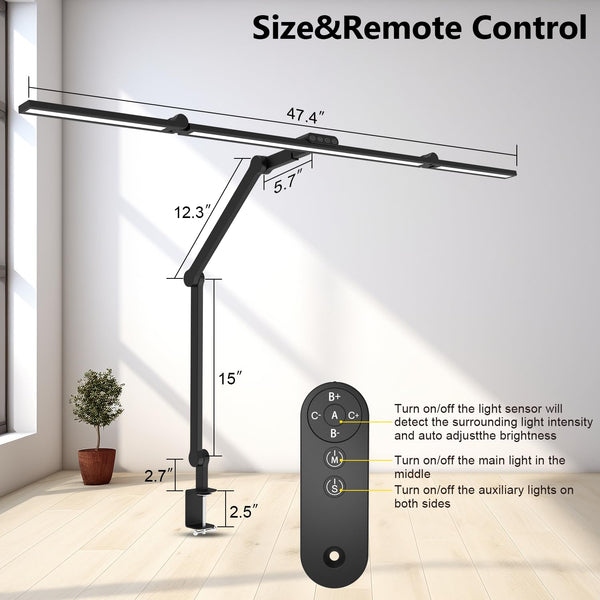 36W LED Architect Desk Lamp with Clamp
