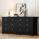 6-Drawer Wooden Dresser & TV Stand for Bedroom, Living Room