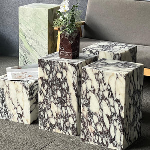 Marble Side Table – Square End Table
