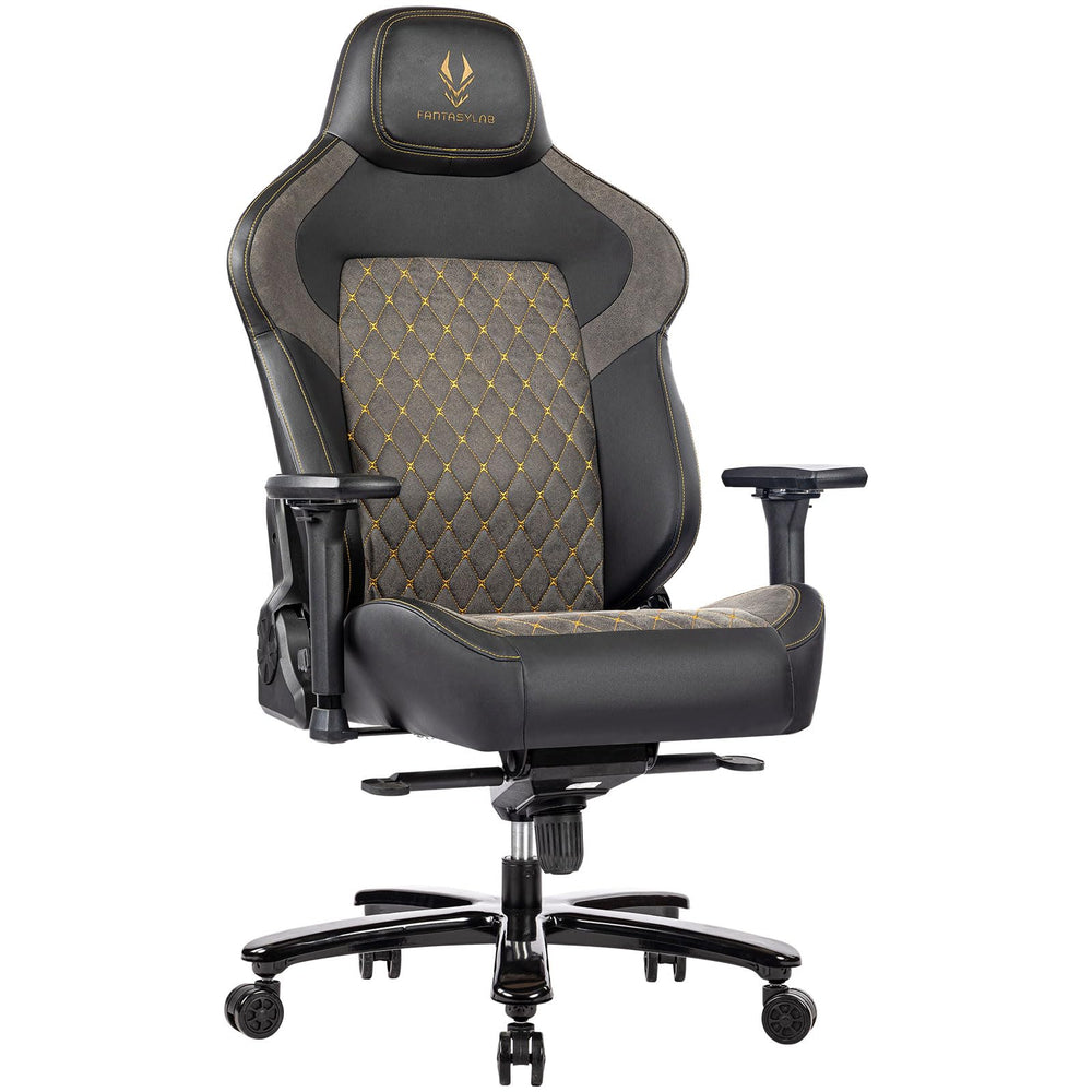Big & Tall Gaming Chair 440LBS, Memory Foam, 4D Armrests, High-Back