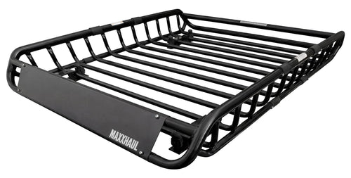 Steel Roof Rack Cargo Basket with Side Rails