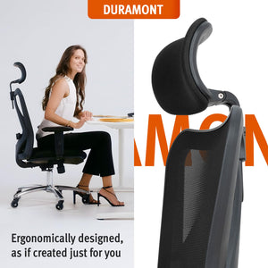 Ergonomic Mesh Office Chair with 4D Lumbar Support