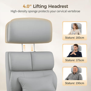 Big & Tall Ergonomic Reclining Office Chair – 500 lb Capacity