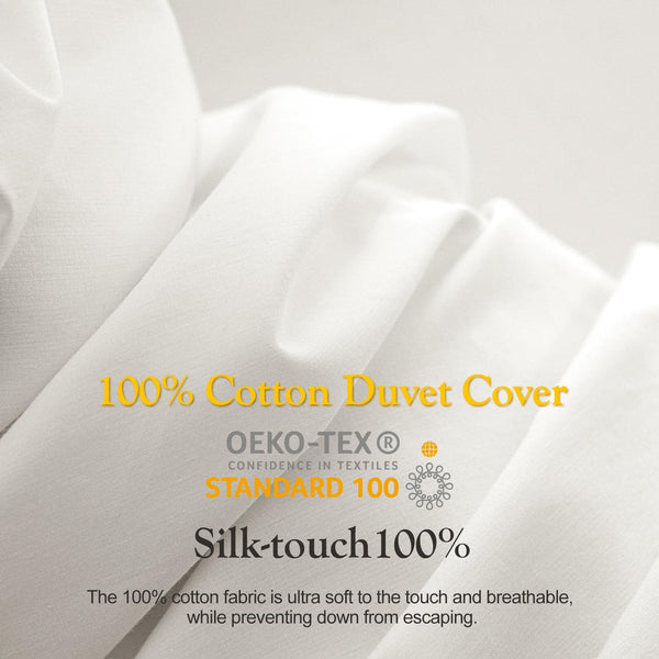 Down Fiber Comforter with Baffle Box Quilting