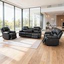 3-Piece Reclining Sectional Sofa with Storage Console
