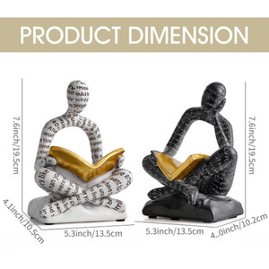 Decorative Reader Bookends