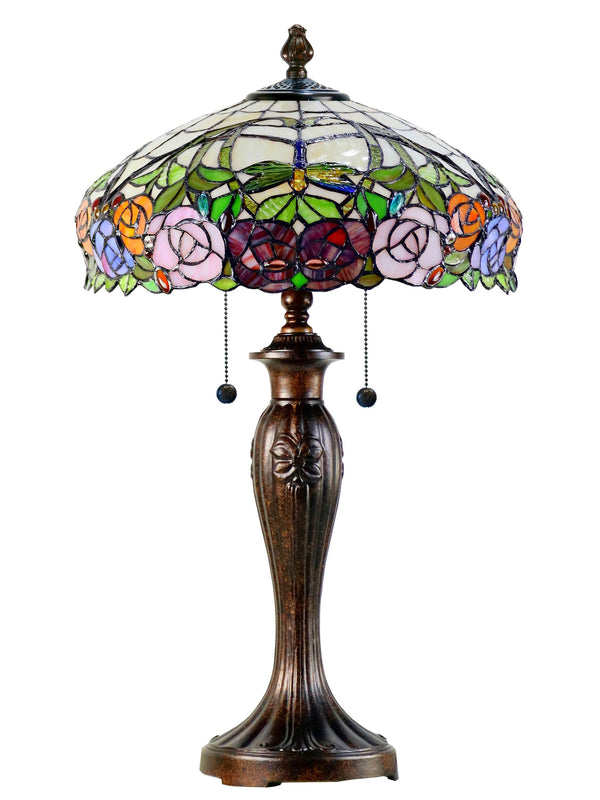 Zenia Rose Tiffany Table Lamp