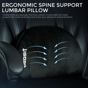 Ergonomic Gaming Chair with Mesh Back & Lumbar Support