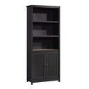 5-Shelf Library Bookcase with Doors