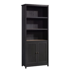 5-Shelf Library Bookcase with Doors