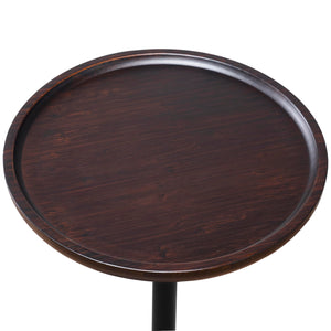 Freestanding Coat Rack with Table & 6 Hooks