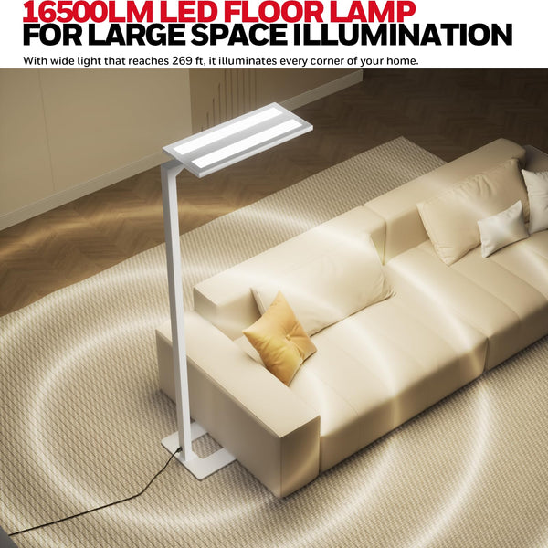 LED Dual-Source Smart Floor Lamp