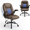 High-Back Ergonomic Office Chair with Footrest & Lumbar Support