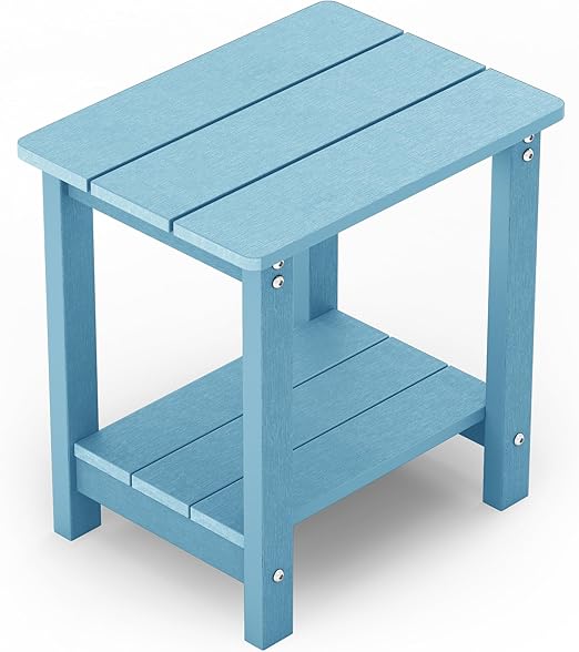Outdoor Adirondack Side Table – Single & Double Tier
