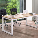 63-Inch Large Office Computer Desk with Steel Frame