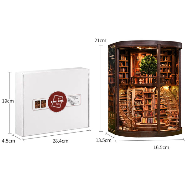 Book Nook Kit with LED Light – Wisdom Rings