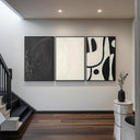 Framed Abstract Wall Art Set – 3 Piece Canvas Prints