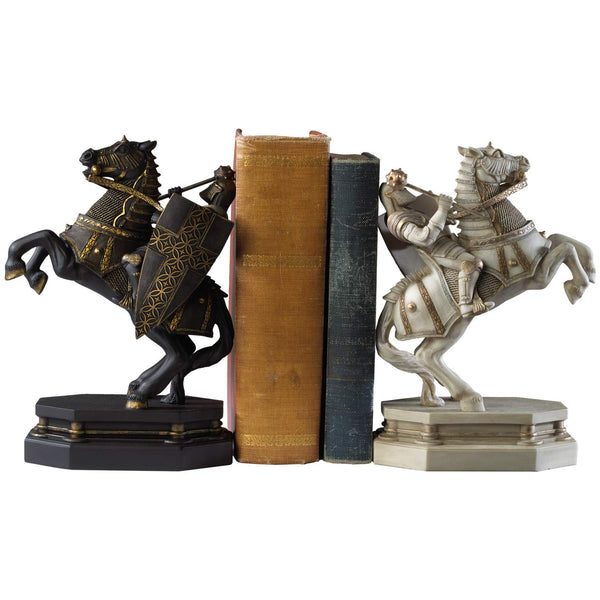 Wizard Chess Knight Bookend - Black