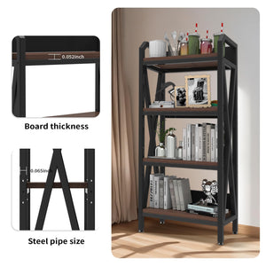 4-Tier Adjustable Baker's Rack with Metal Frame