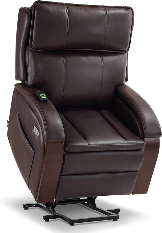 Power Lift Recliner Chair with Massage, Heat & Adjustable Headrest