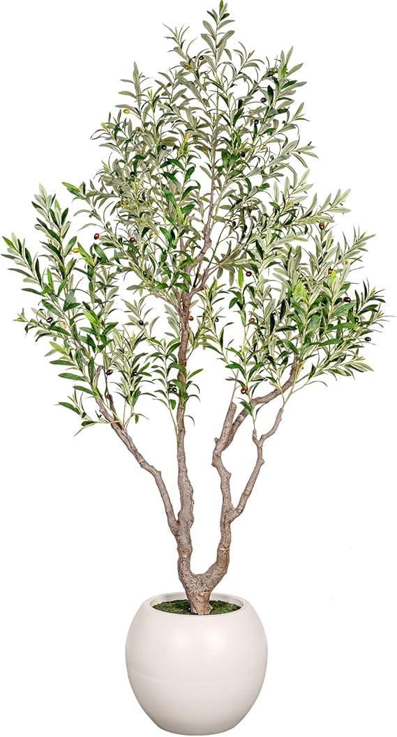 Artificial Olive Tree with Planter