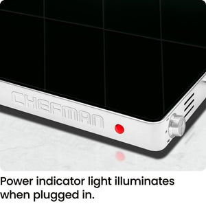 Electric Food Warming Tray with Adjustable Temperature Control