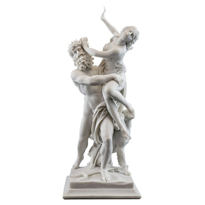 Pluto and Proserpina Greek Statue – 14 Inch Cold Cast Marble Sculpture