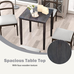 Square Counter Height Dining Table, 30"x30"x36"