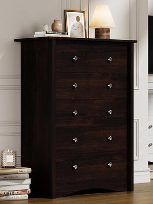 5-Drawer Tall Dresser