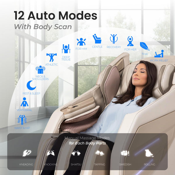 3D SL-Track Zero Gravity Massage Chair