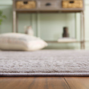 5x8 Oriental Area Rug – Machine Woven Transitional Vintage Rug
