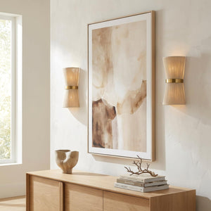 Rope Wall Sconce Light 2-Light