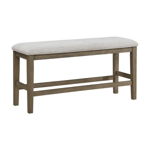 6-Piece Counter Height Dining Set with Bench