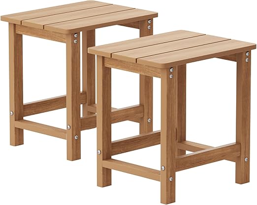 Outdoor Adirondack Side Table – Single & Double Tier
