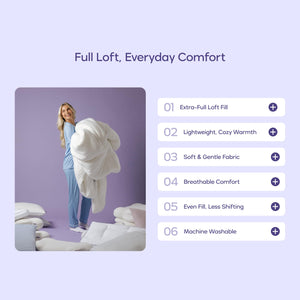 Marshmallow Comforter – Down Alternative Duvet Insert