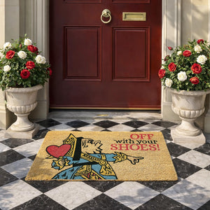 Alice in Wonderland Coir Doormat 18"x30"