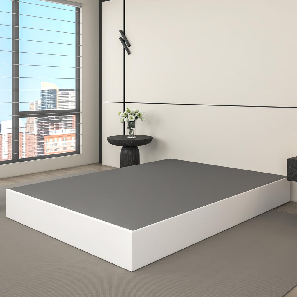 9-Inch Heavy Duty Metal Box Spring Mattress Foundation