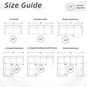 Round Storage Ottoman with Removable Top