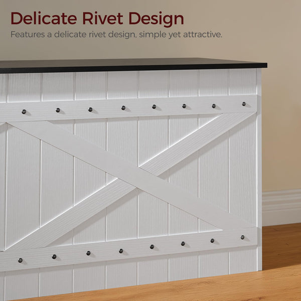 Extra Large Storage Chest with Safety Hinges & Rivets
