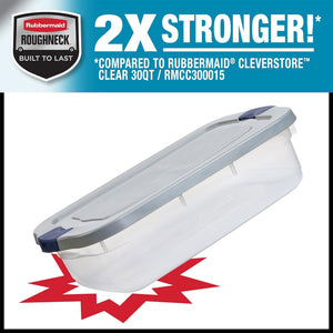 Clear Storage Totes with Snap-Fit Lids – Multi-Size Packs