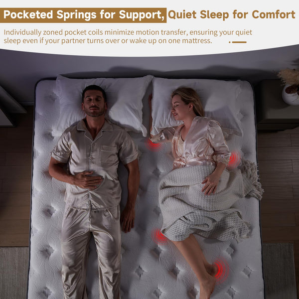 14-Inch Queen Hybrid Mattress