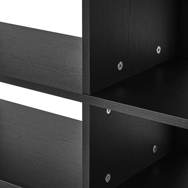 Modern TV Stand with 4 Open Shelves for TVs up to 65 Inches
