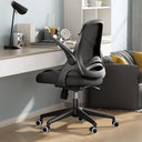 Ergonomic Office Chair with Flip-Up Armrests & Mesh Back