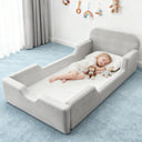 Toddler Floor Bed Full Foam with Removable Washable Cover