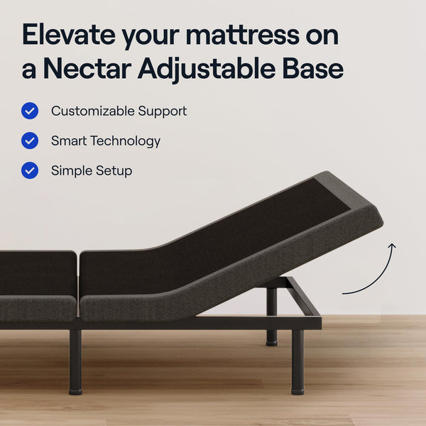 Adjustable Bed Base with Massage, Zero Gravity & USB Ports