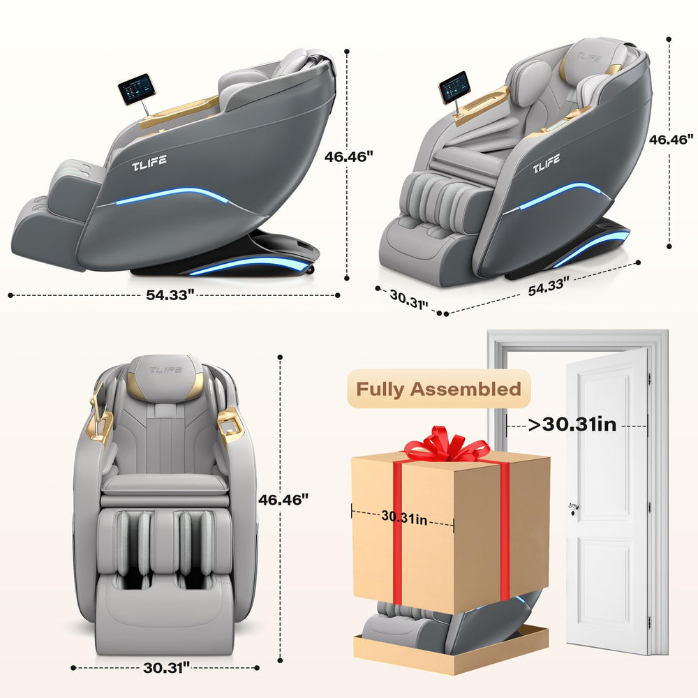 Full Body Massage Chair – Zero Gravity SL-Track Shiatsu