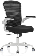 Ergonomic High Back Mesh Office Chair with Flip-Up Arms & Lumbar Support