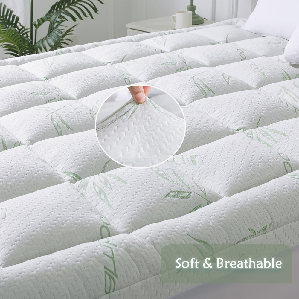 Pillow Top Mattress Topper with Deep Pocket