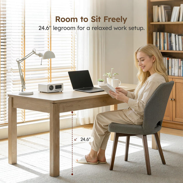 Farmhouse Dining Table 70" | Seats 4–6