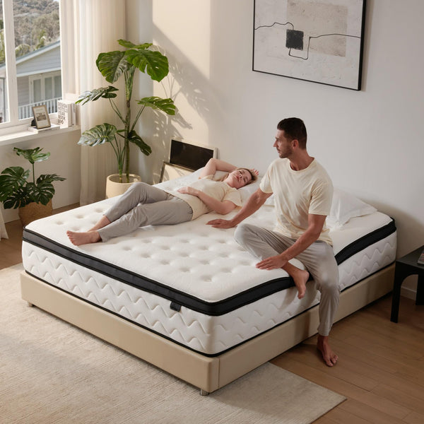 12" Hybrid Mattress – Medium Firm, Pocket Springs & Memory Foam